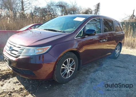2012 Honda Odyssey Ex-L from USA, damaged, VIN 5FNRL5H67CB115480